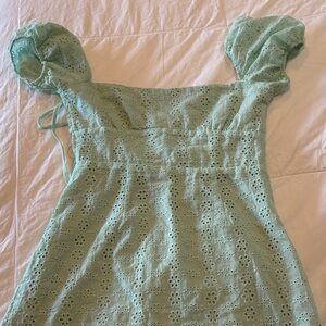Princess Polly Light Green Dress